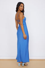 Neidvolles Maxikleid Blau