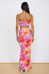 RUNAWAY THE LABEL Maxirock Zarela Pink