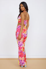 RUNAWAY THE LABEL Maxirock Zarela Pink