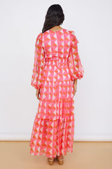 Traumhaftes Maxikleid Rosa