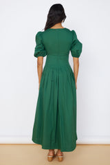 Maxikleid "Nature's Escape" Grün