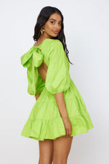 HELLO MOLLY Sweetest Treat Minikleid Limette