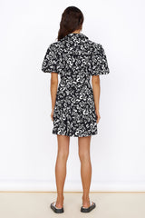 Mystic Sunrise Kleid Schwarz