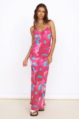 Make Up My Mind Maxikleid Rosa