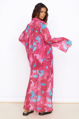 Make Up My Mind Maxikleid Rosa