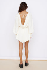 The Last Time Playsuit Creme