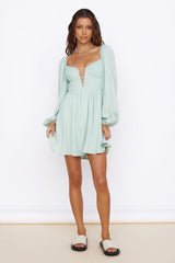 You Are My World Kleid Salbei