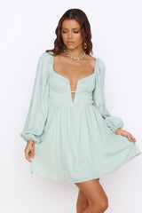 You Are My World Kleid Salbei