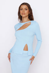 Garten Eden Top Blau