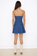 Sandcastle Dreams Kleid Denim