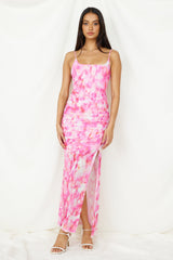 Maxikleid „Deep Sea Dive“ in Rosa