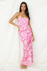 Maxikleid „Deep Sea Dive“ in Rosa