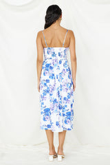 Midi-Kleid „Coastal Living“ in Weiß