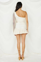 Indigo Dreamer Minikleid Creme
