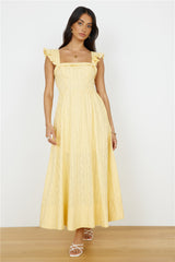 Maxikleid „Salty Air“ Gelb