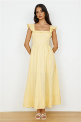 Maxikleid „Salty Air“ Gelb
