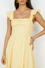 Maxikleid „Salty Air“ Gelb
