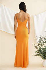Maxikleid „Change Is Coming“ Orange
