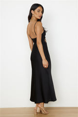 Carmela Maxikleid Schwarz