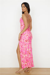 Maxikleid "Forgetting You" Rosa