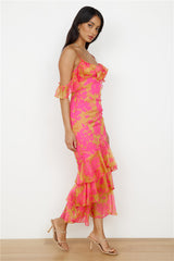 Party On Maxikleid Rosa