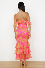 Party On Maxikleid Rosa