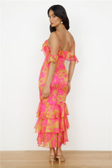 Party On Maxikleid Rosa