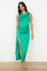 You Get Me Maxi-Kleid Grün