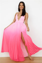 HELLO MOLLY Liebesbrief an dich Maxikleid Pink