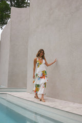 Floral Dreams Maxikleid Mehrfarbig