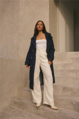 Taylah Trenchcoat Denim