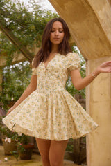 Butter Cup Minikleid gelb