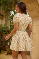 Butter Cup Minikleid gelb