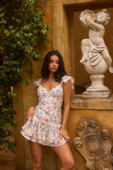 Sonngeküsstes Garten-Minikleid