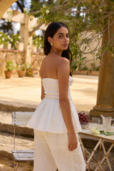 Aria Top Weiß