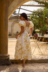 Guten Morgen Miss Maxi Kleid Gelb