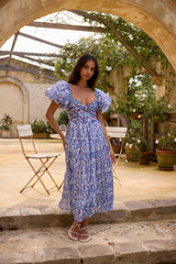 Ivy Rose Maxikleid Blau