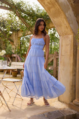 Ein Cloud Maxikleid Blau