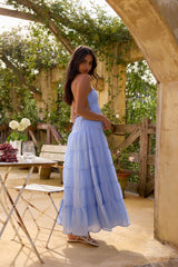 Ein Cloud Maxikleid Blau