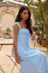 Crystal Waters Maxikleid Blau