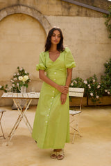 Remi Rounds Maxikleid Grün
