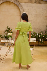 Remi Rounds Maxikleid Grün