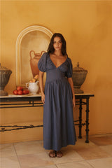 Bambi Blue Maxikleid Marine