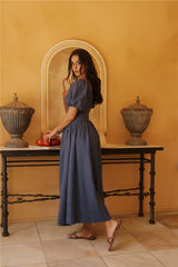 Bambi Blue Maxikleid Marine