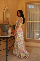 Sunny Splendour Maxikleid Pink