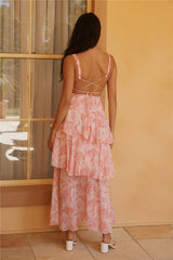 Daisy Booming Maxikleid in Pink