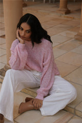 Mikale Strickpullover Pink