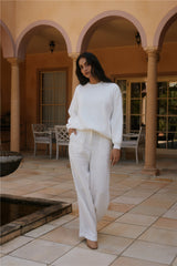 Fior Nights Pullover in Weiß