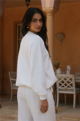 Fior Nights Pullover in Weiß