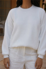Fior Nights Pullover in Weiß